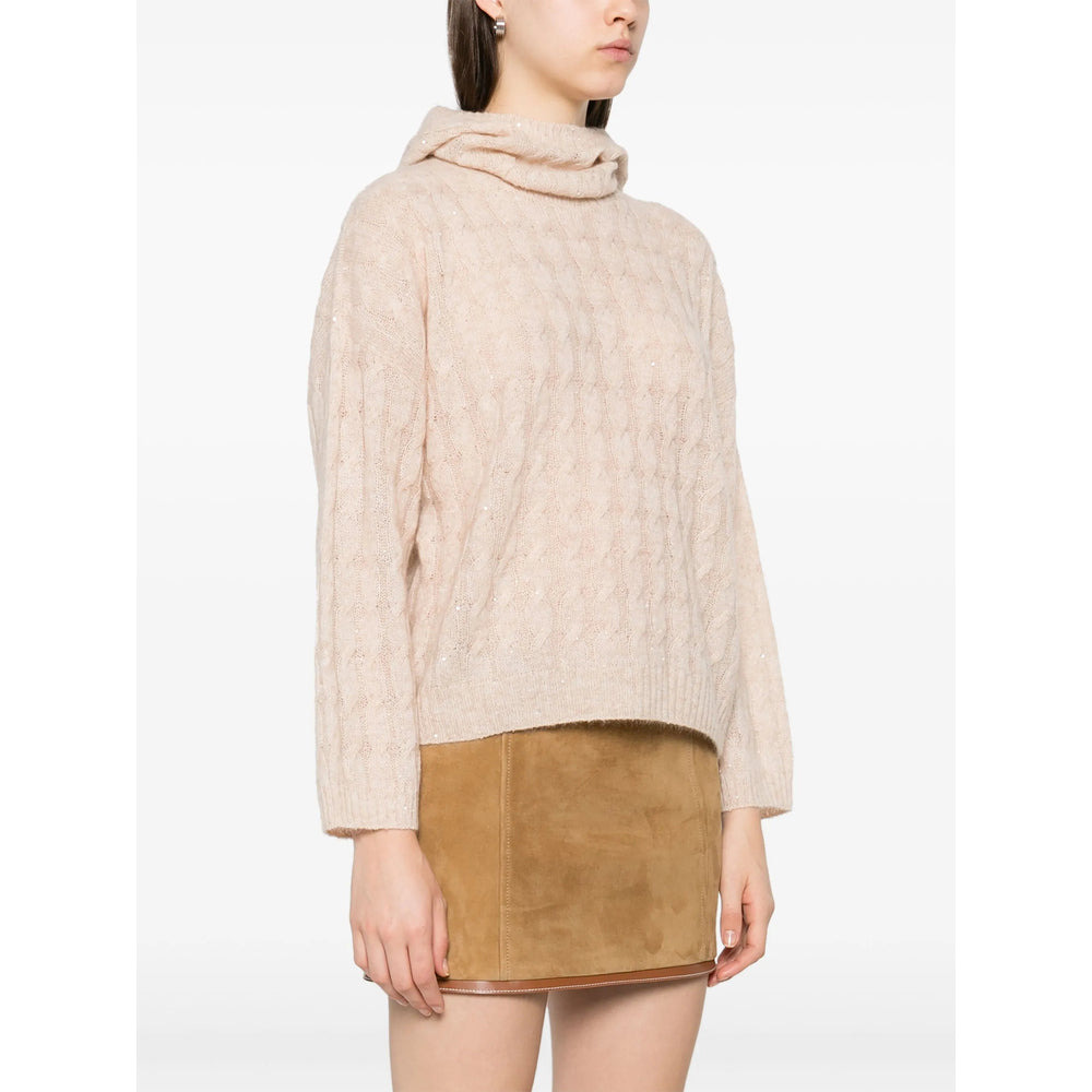 Brunello Cucinelli Neutrals Knitwear - Jumpers Women - 3