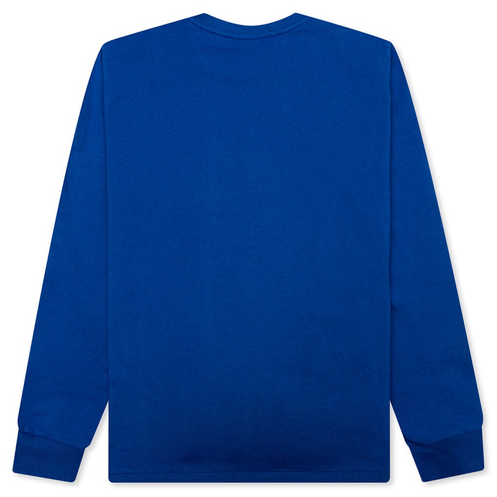 BY BATHING APE L/S TEE - BLUE - 2