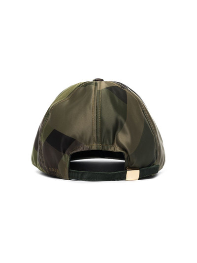 sacai x KAWS camouflage pattern cap outlook