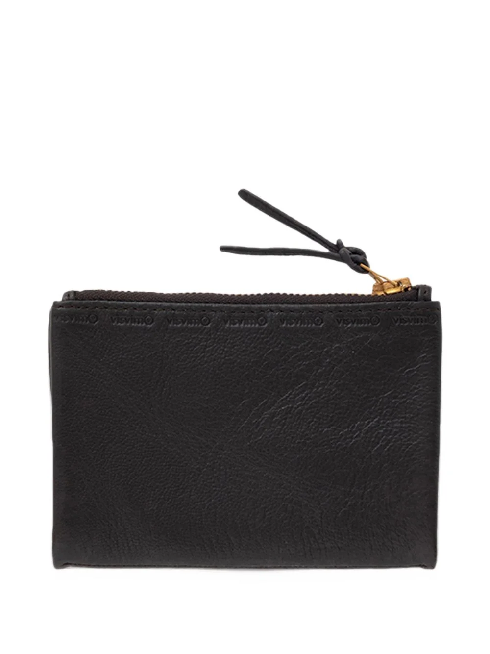 Foldaway logo-embossed goatskin wallet - 1