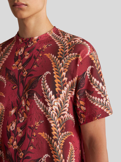 Etro T-SHIRT WITH FOLIAGE PRINT outlook