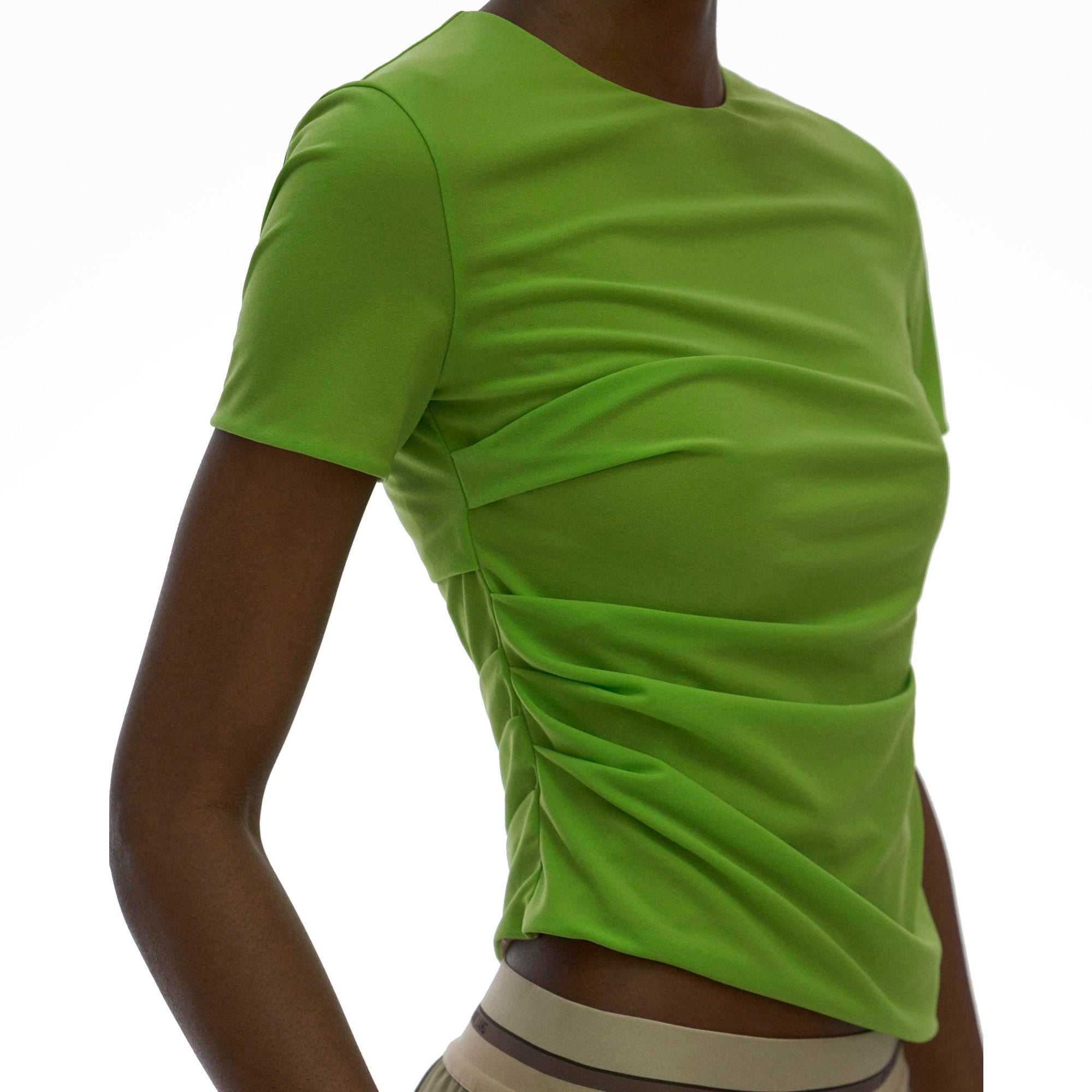 RUCHED REVERSIBLE TEE - 6