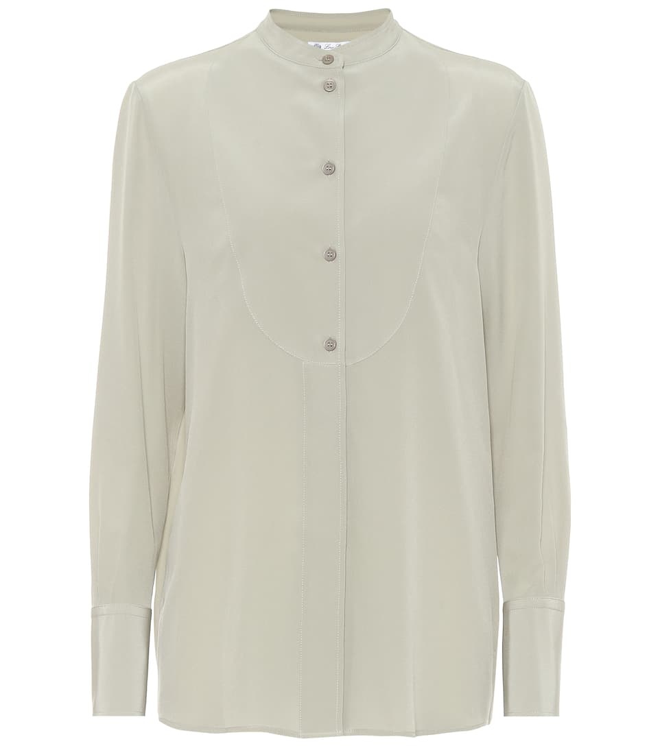 Lucia silk crêpe blouse - 1