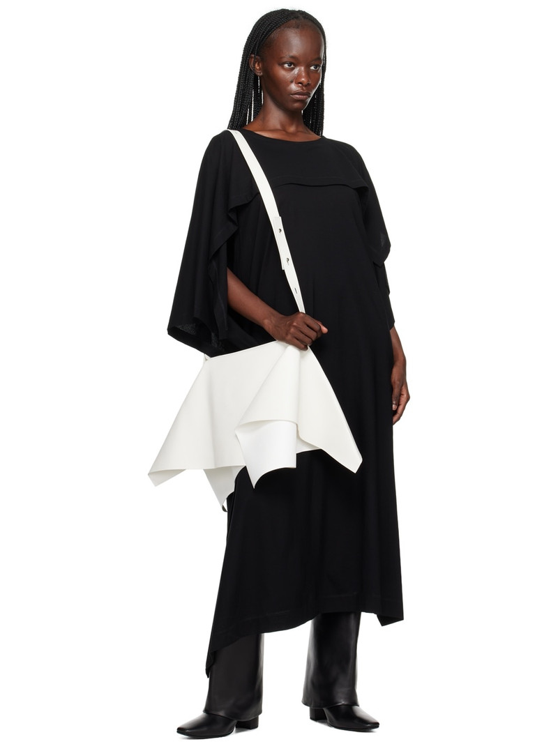 White Large Square Tote 4