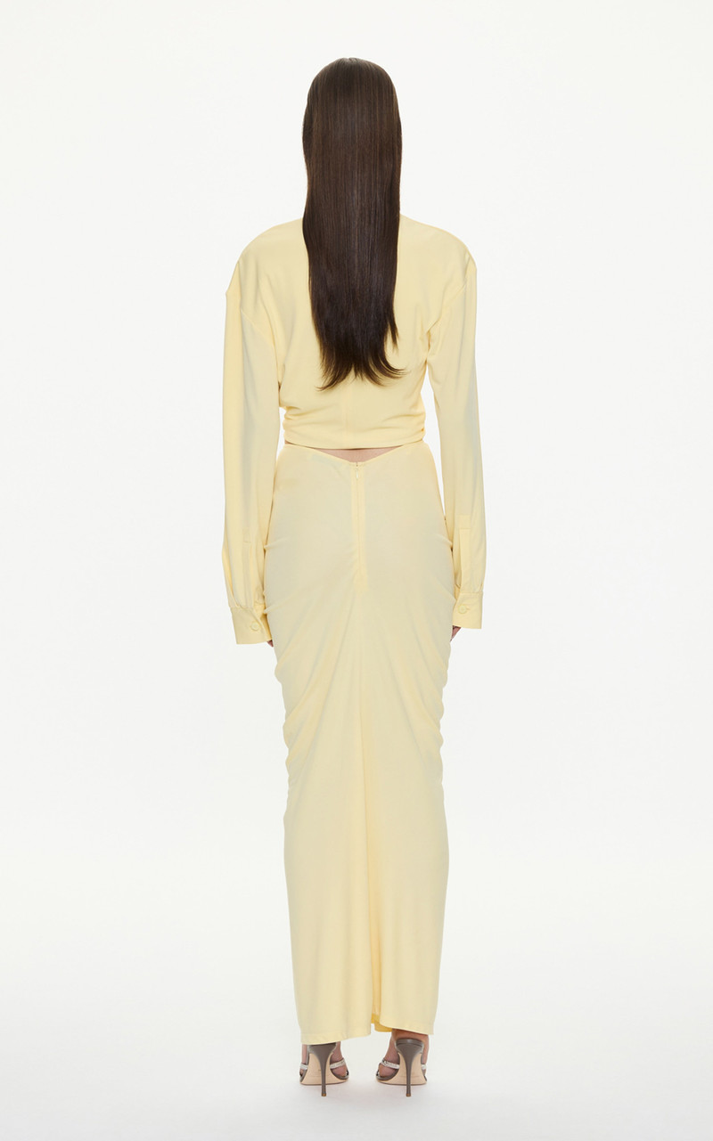 Vivenda Drape Long Sleeve Top 3
