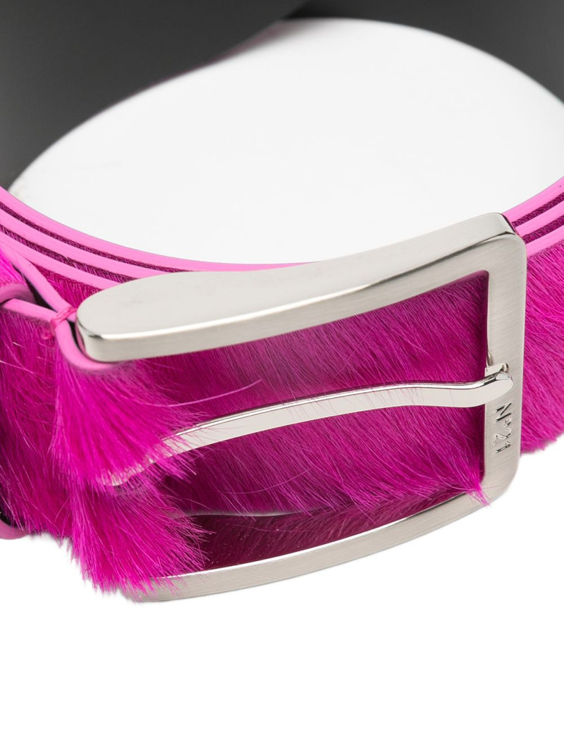 N°21 leather buckle belt outlook