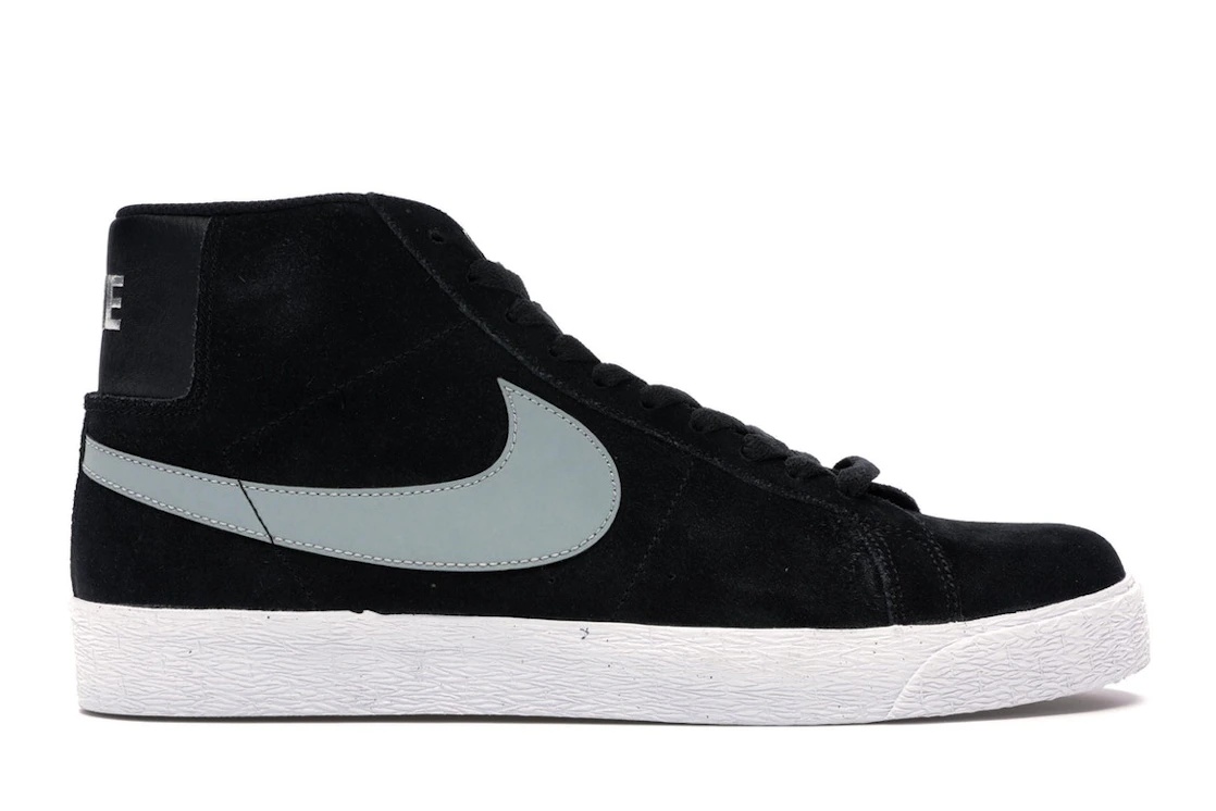 Nike SB Blazer Black White Base Grey - 1