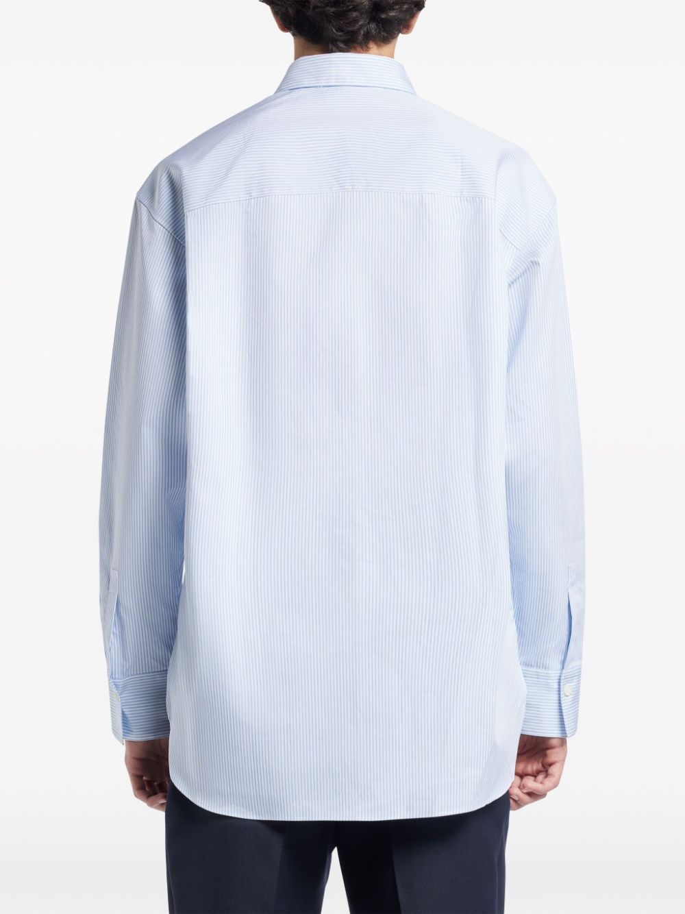 striped cotton shirt - 4