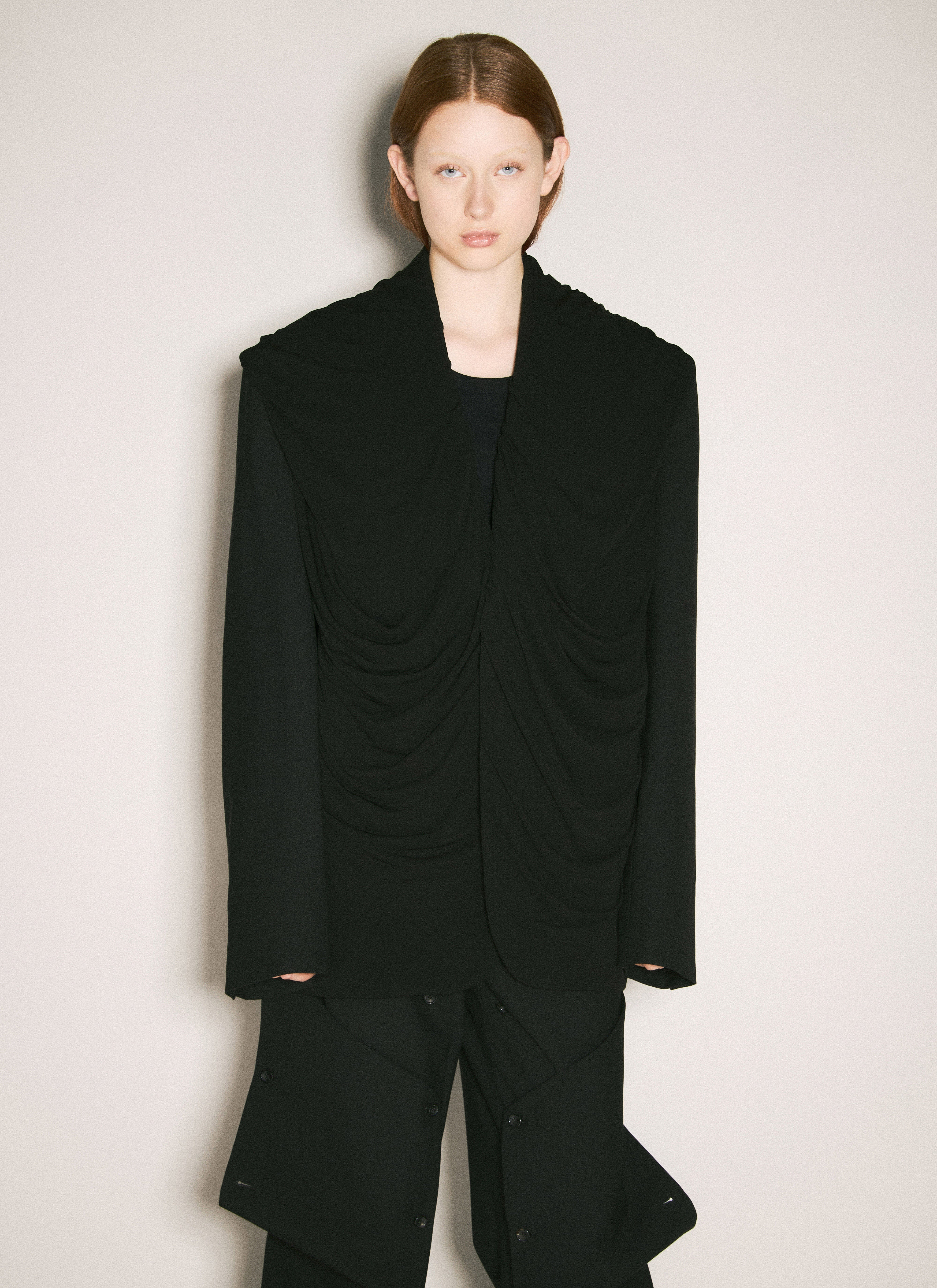 Y PROJECT - Y/Project Women Draped Hooded Blazer - 1