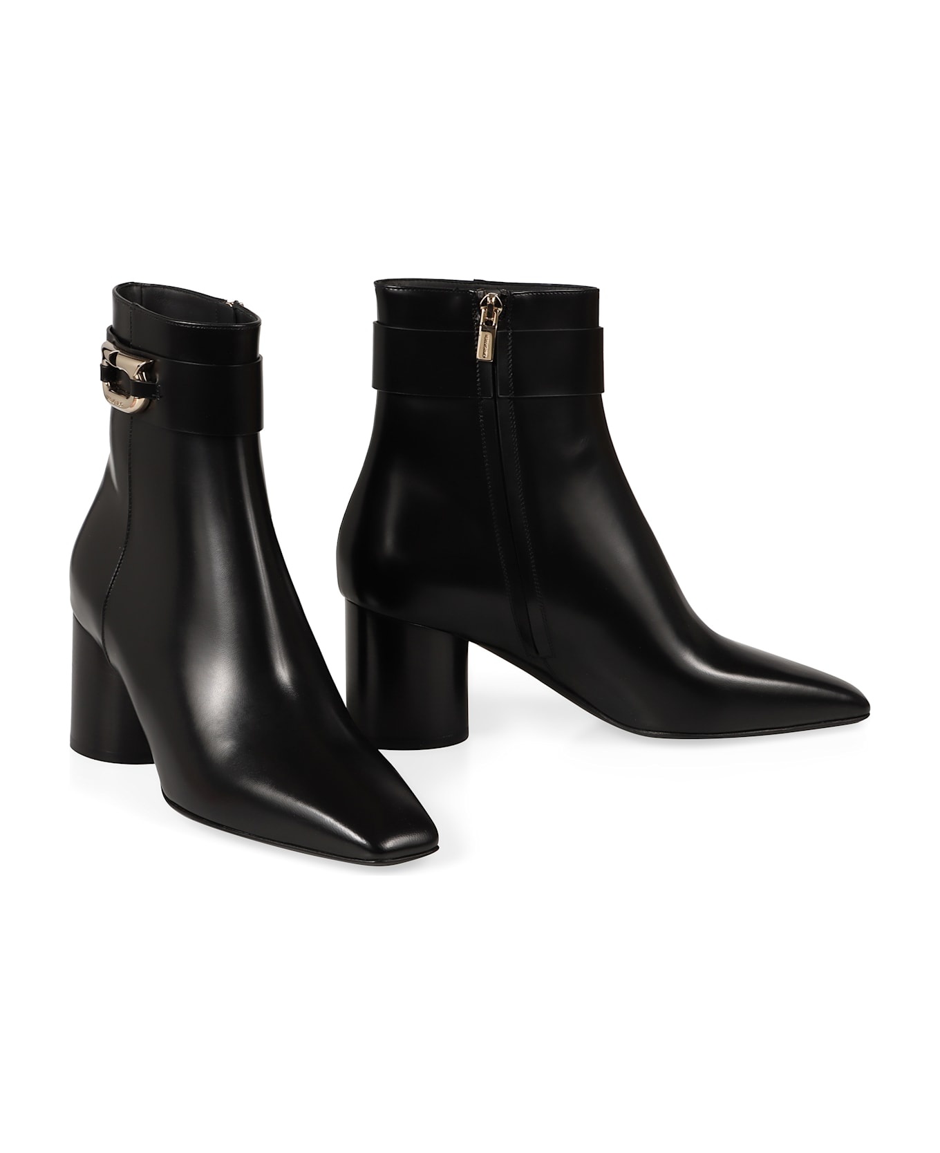 Leather Ankle Boots - 3
