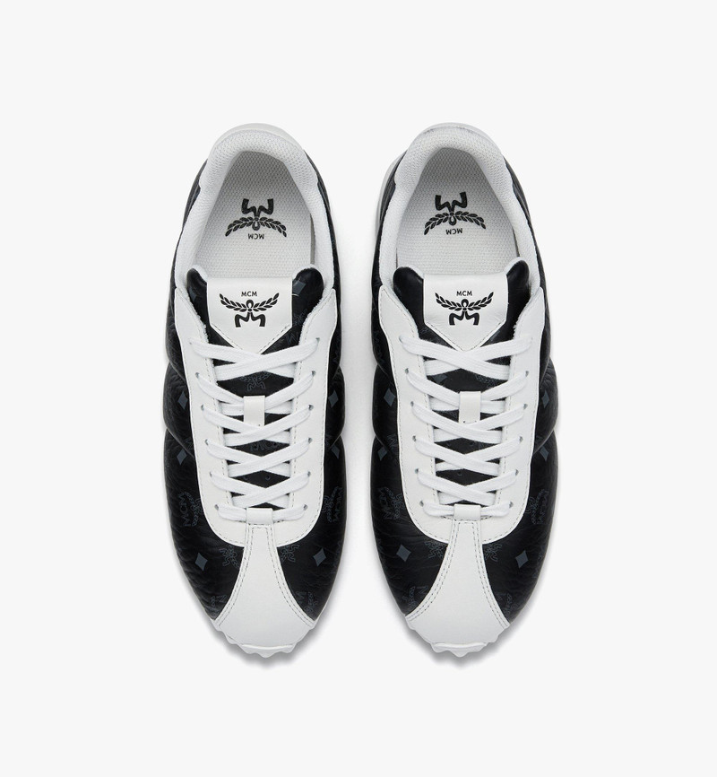 Diamante Sneakers in Quilted Monogram Leather 5