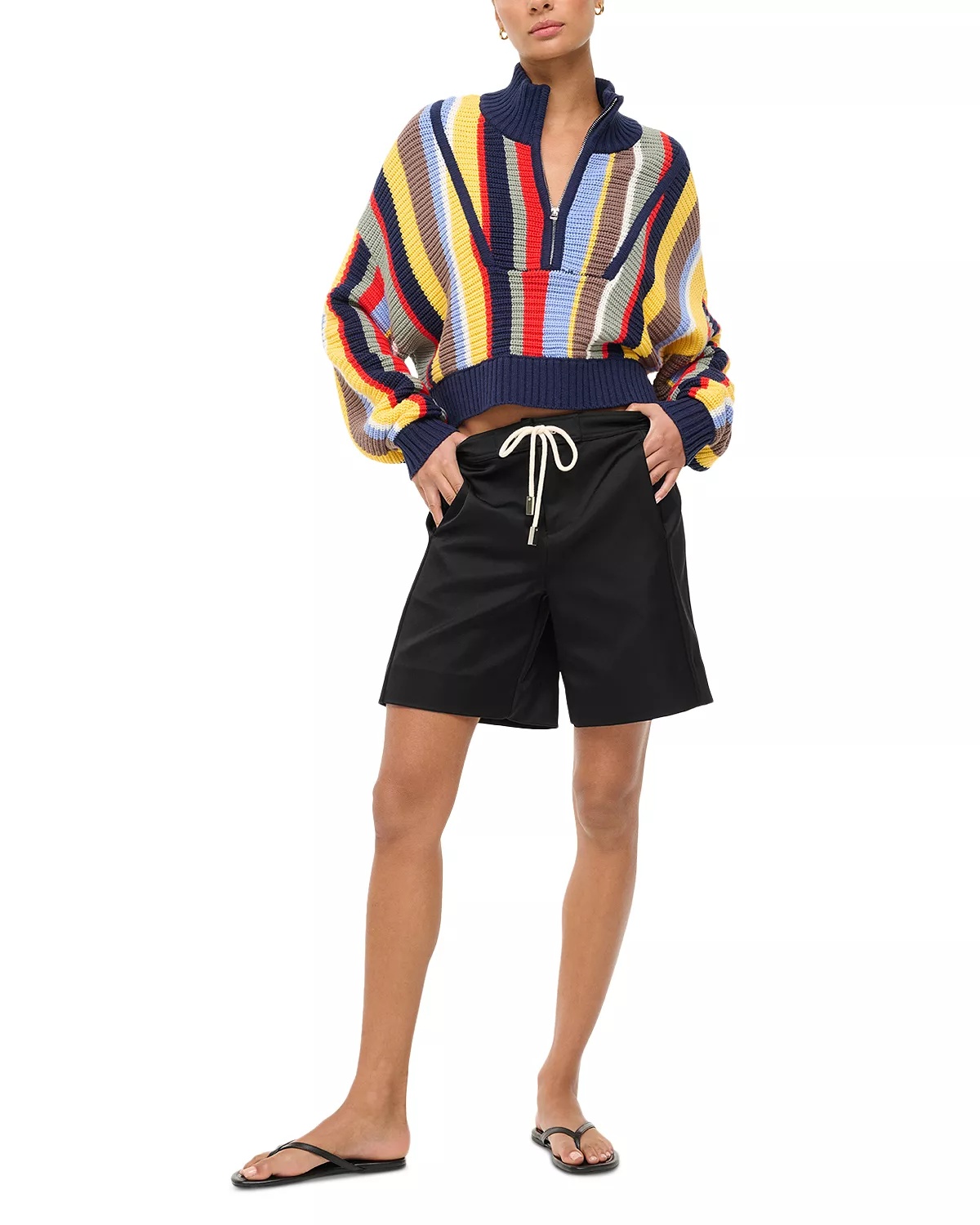 Hampton Cropped Sweater - 2