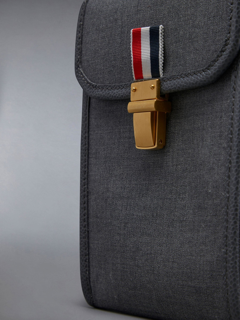 Super 120's Twill Crossbody Phone Holder 5