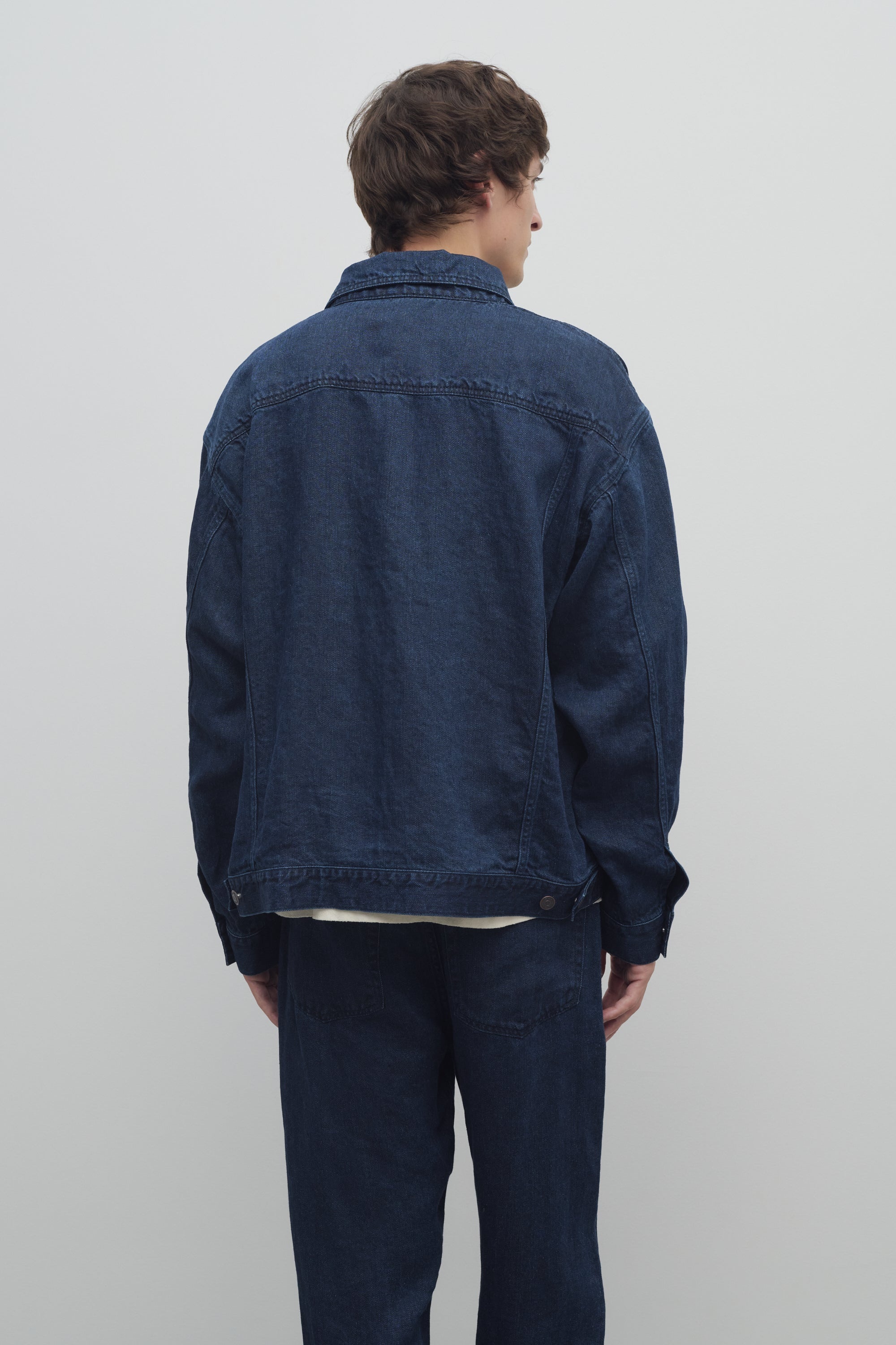 The Row Seb Jacket in Linen | REVERSIBLE