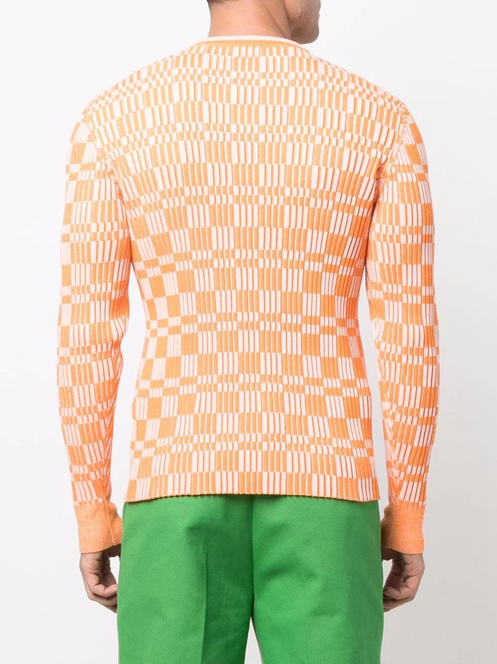 La Maille Gelati graphic-pattern sweatshirt - 4