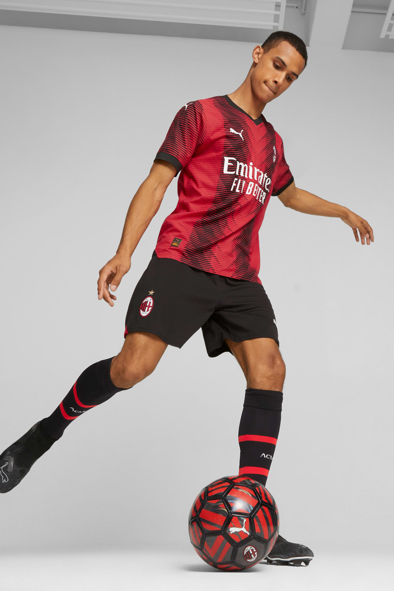 AC Milan Men's Soccer Shorts - 4