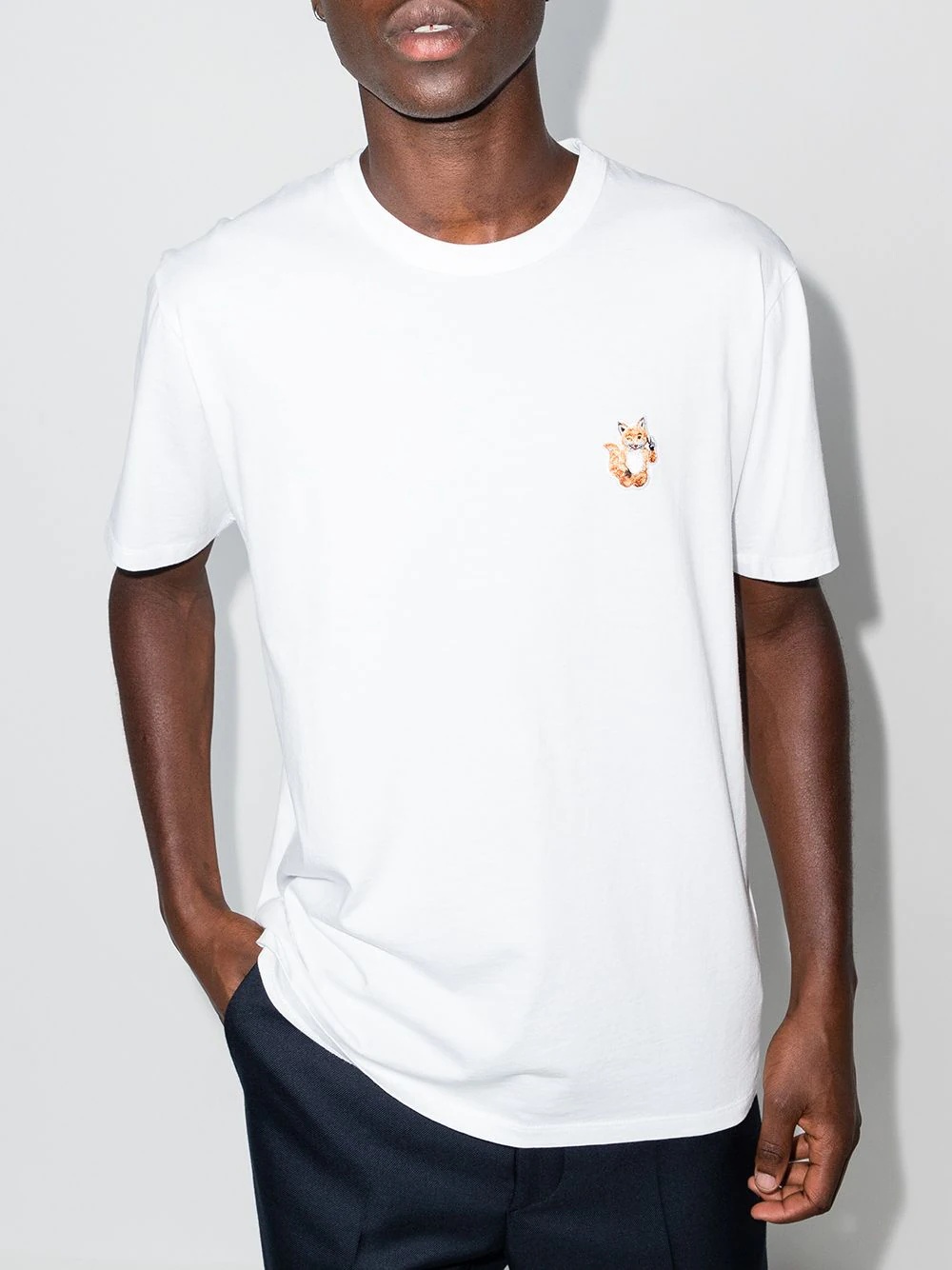 small Fox patch T-shirt - 2