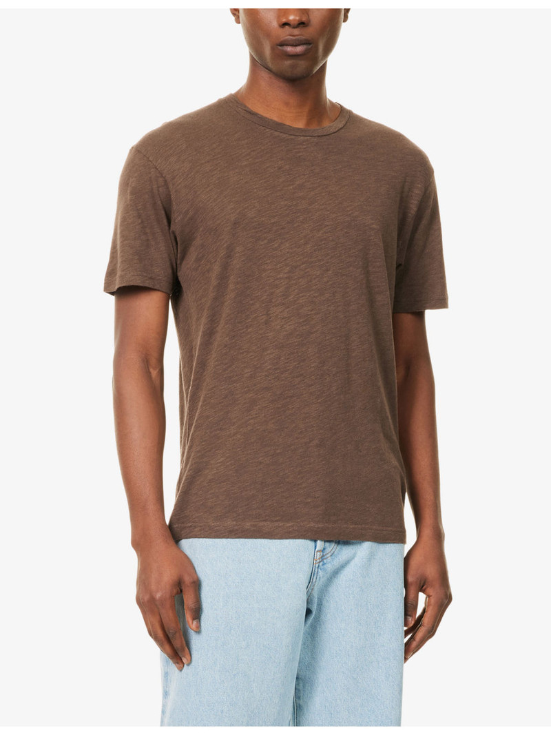 Short-Sleeve Cotton-Linen T-Shirt 3