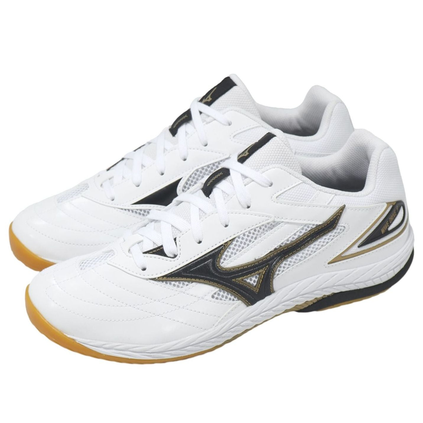 Mizuno Wave Drive 9 'White Black Gold' 81GA220552 - 4