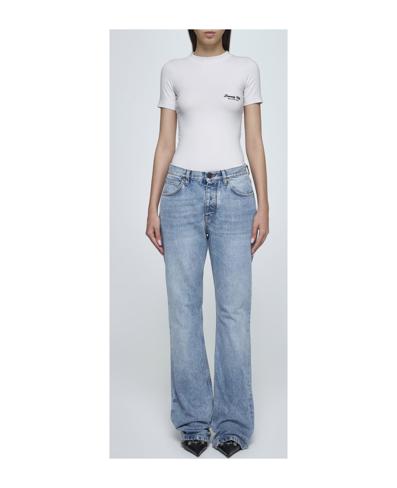 Low-waist Jeans - 2