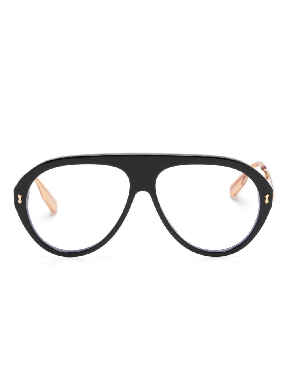 pilot-frame glasses - 1