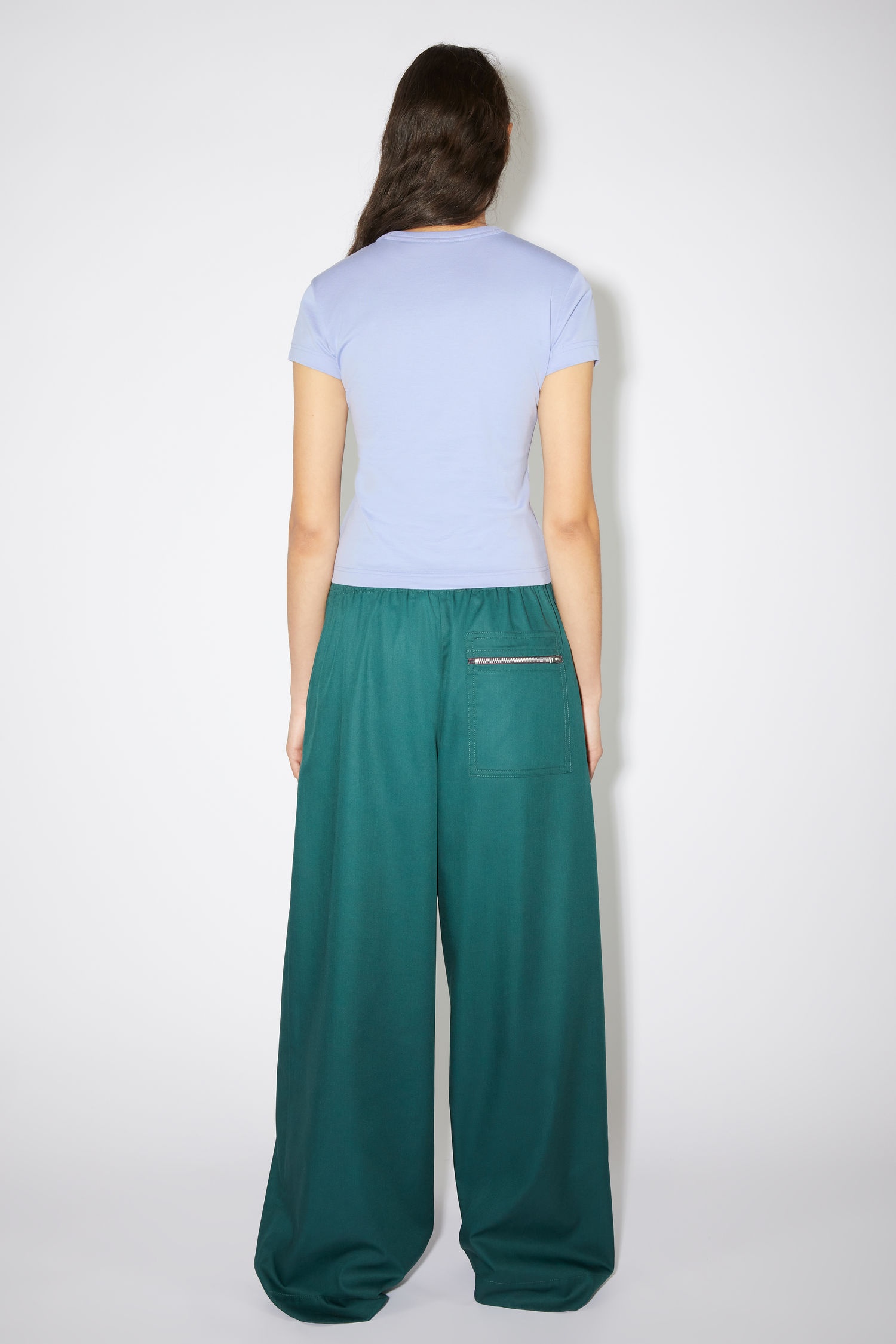 Casual trousers - Forest green - 3