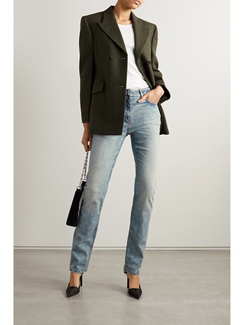 Givenchy Printed High-rise Skinny Jeans outlook