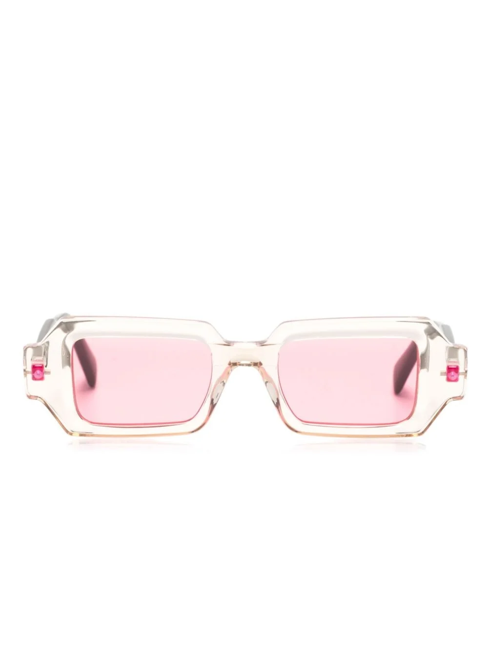 Q9 rectangle-frame sunglasses - 1