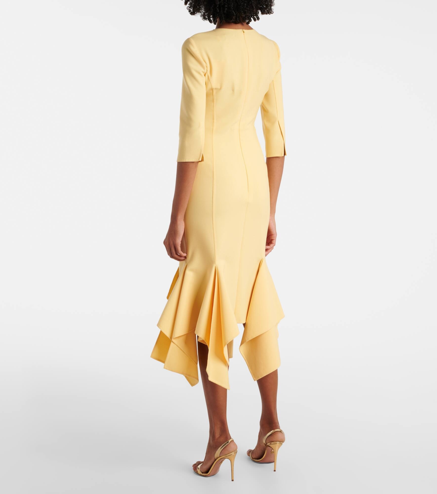 Wool-blend midi dress - 3