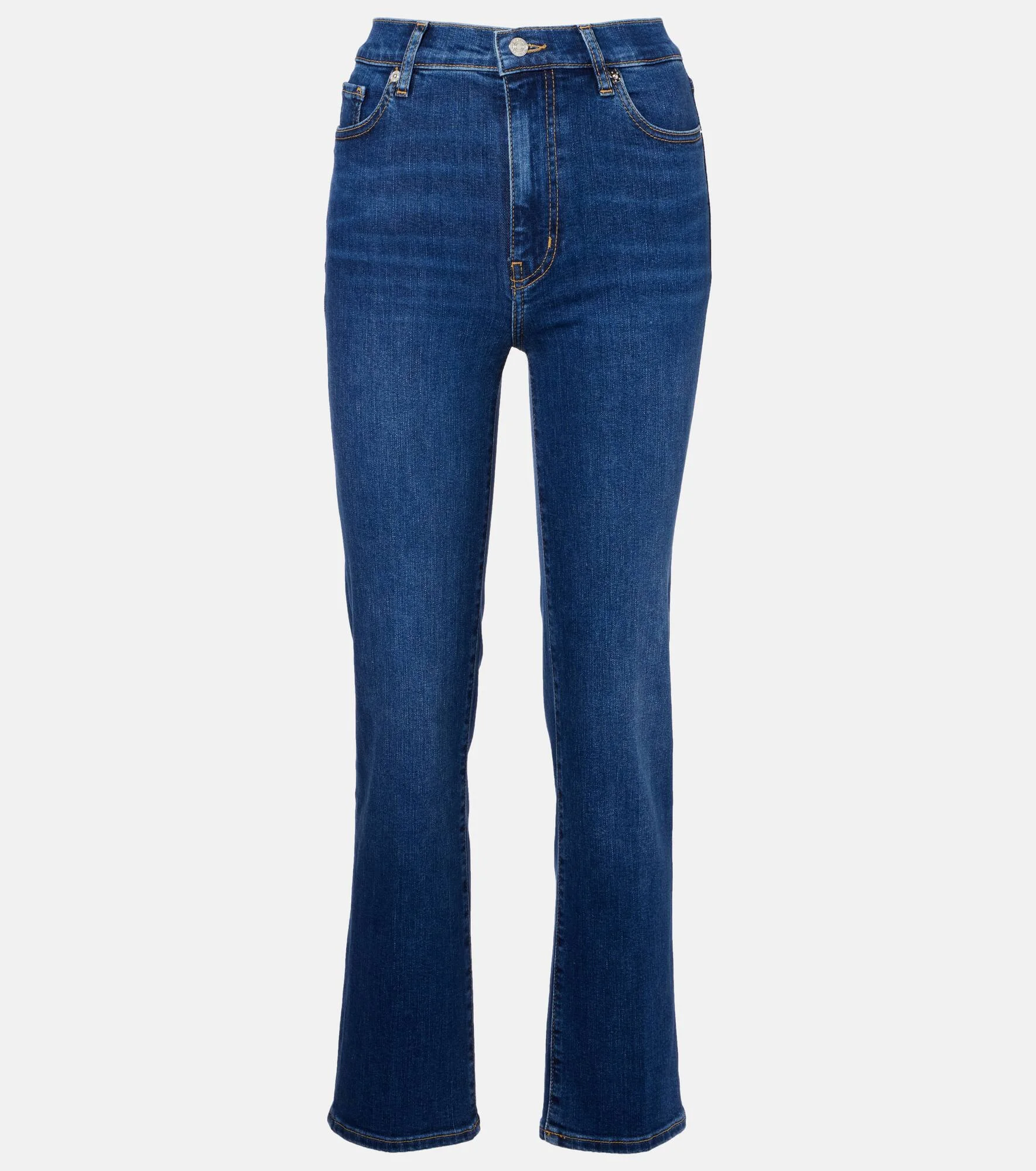 Sleek flared jeans - 1