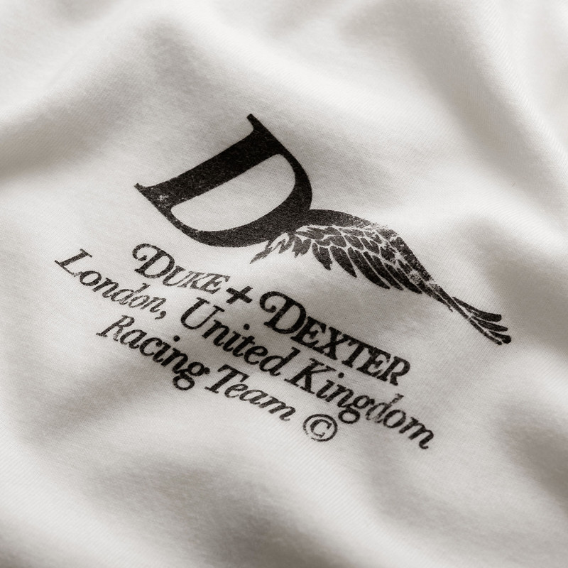 DR Sketch Helmet Vintage White T-Shirt 7