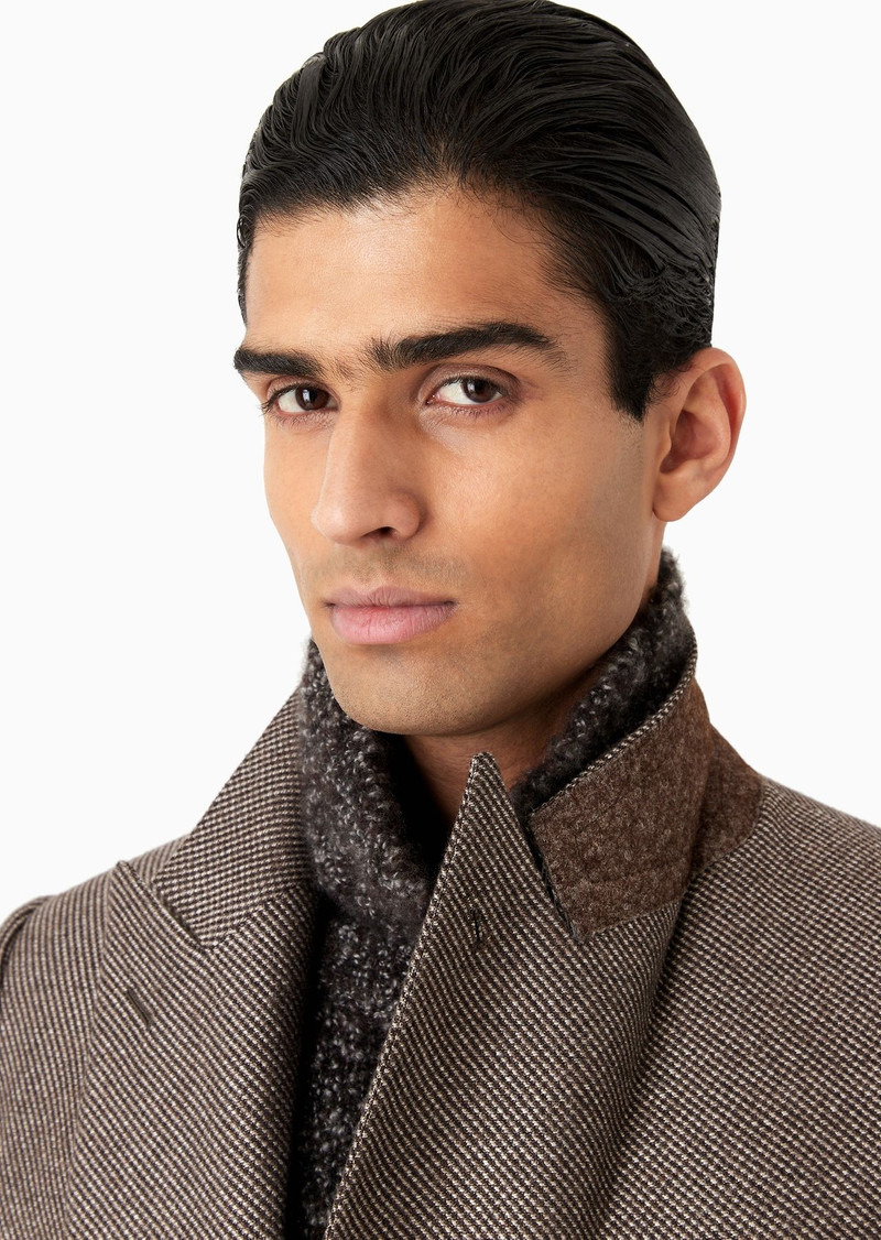 Royal Line double-breasted cashmere and silk suit 6