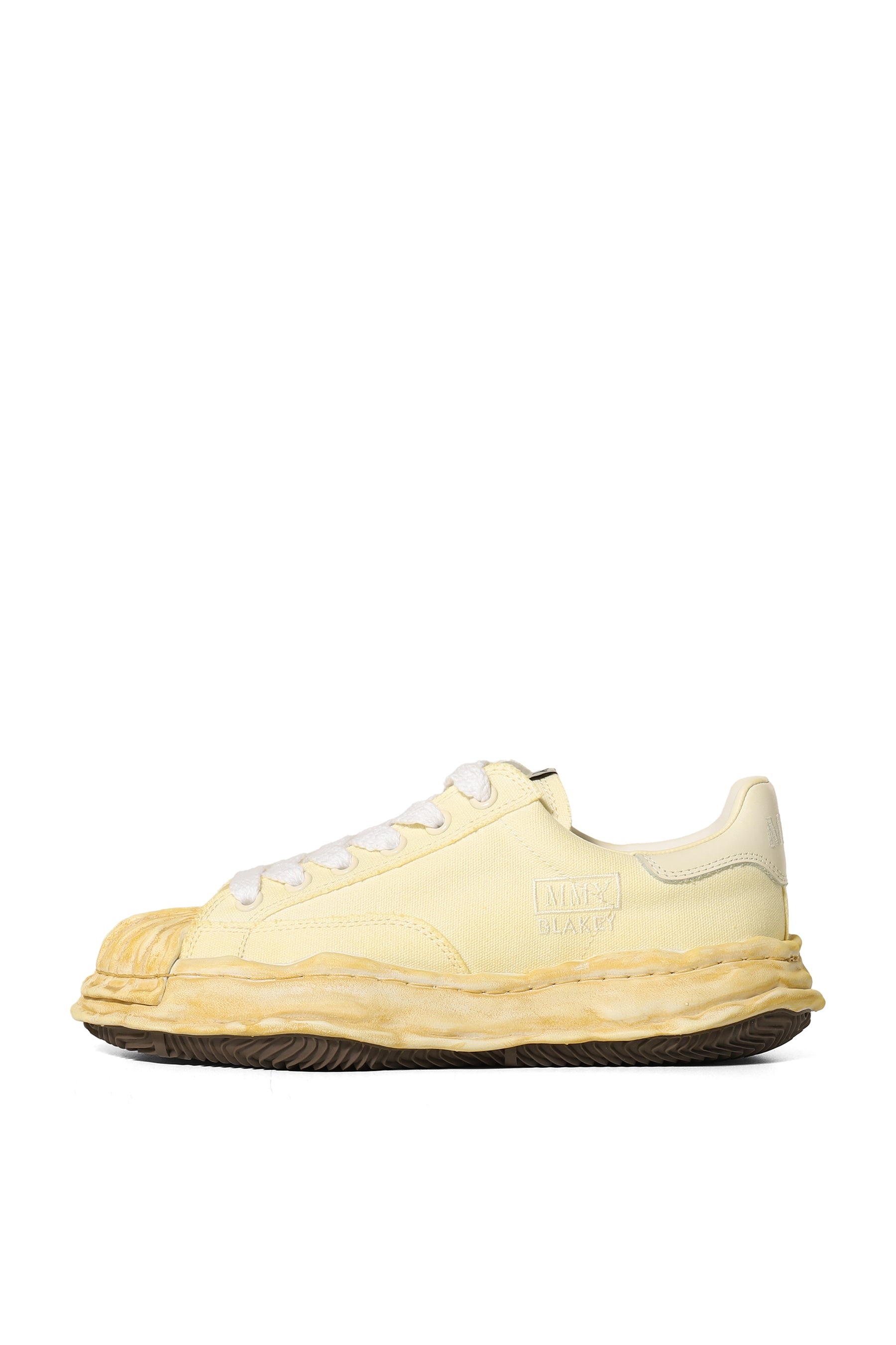 BLAKEY LOW CANVAS GARMENT DYE / WHT - 1