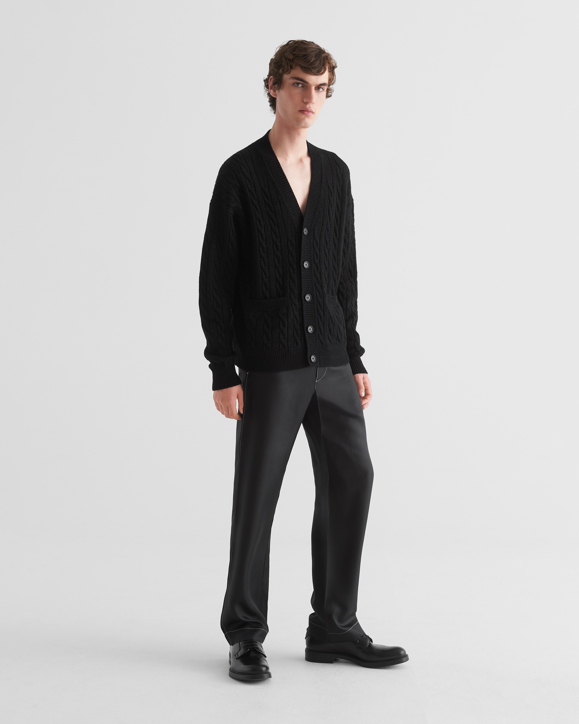 Wool and cashmere cardigan - 2