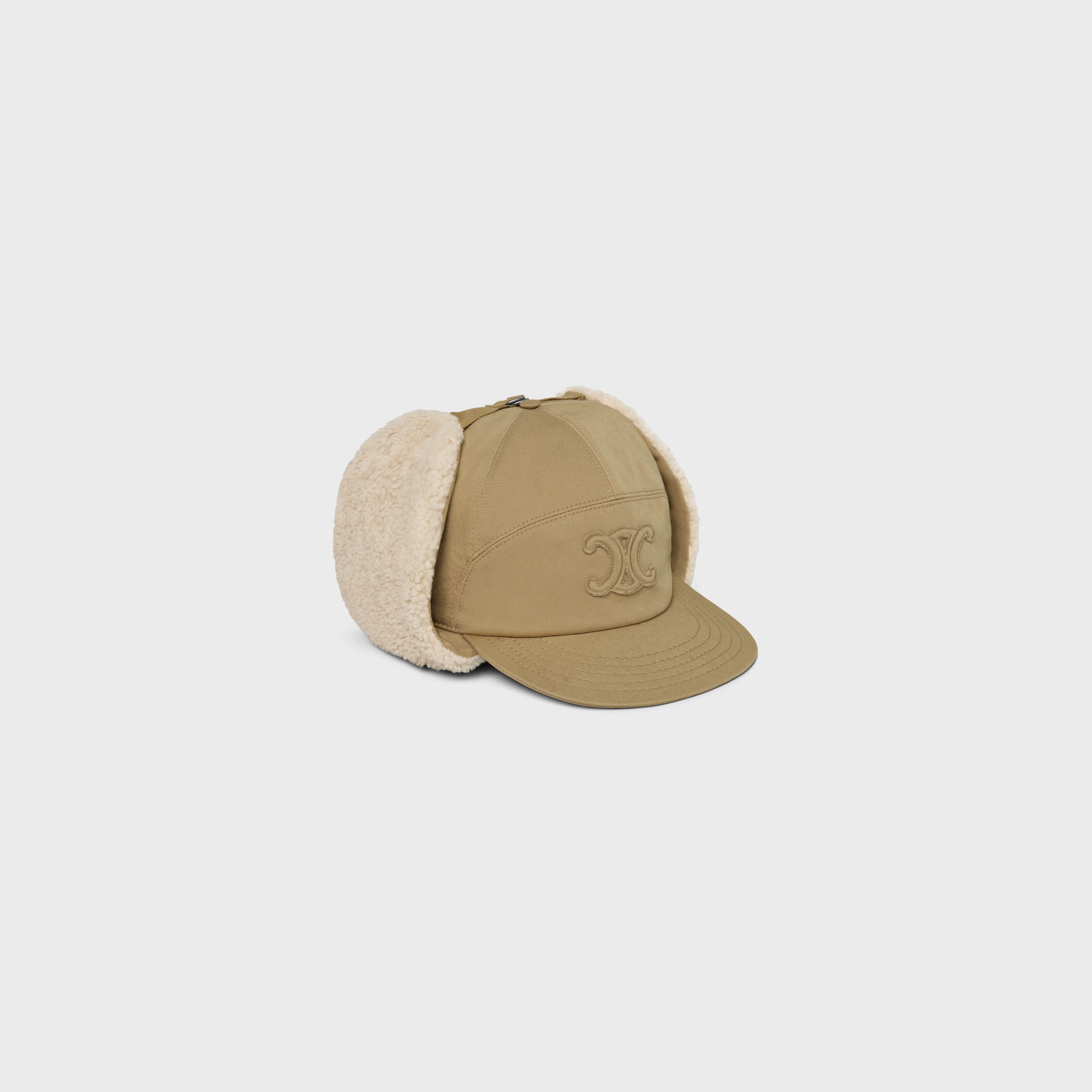 triomphe shapka in cotton and nylon - 1