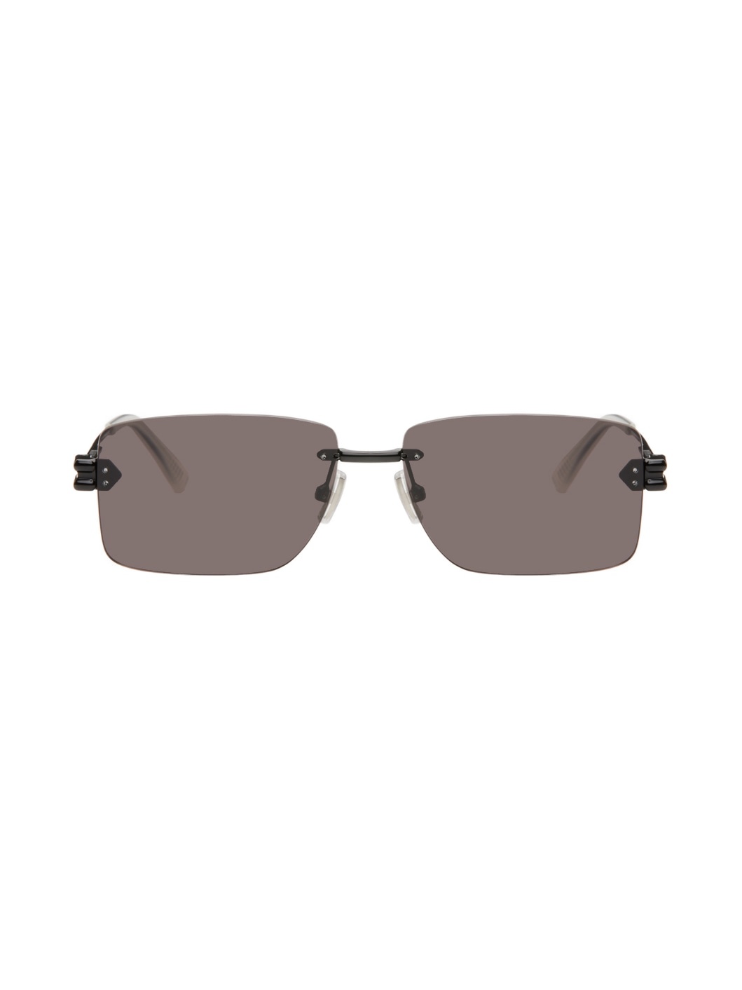 Black Square Sunglasses - 1