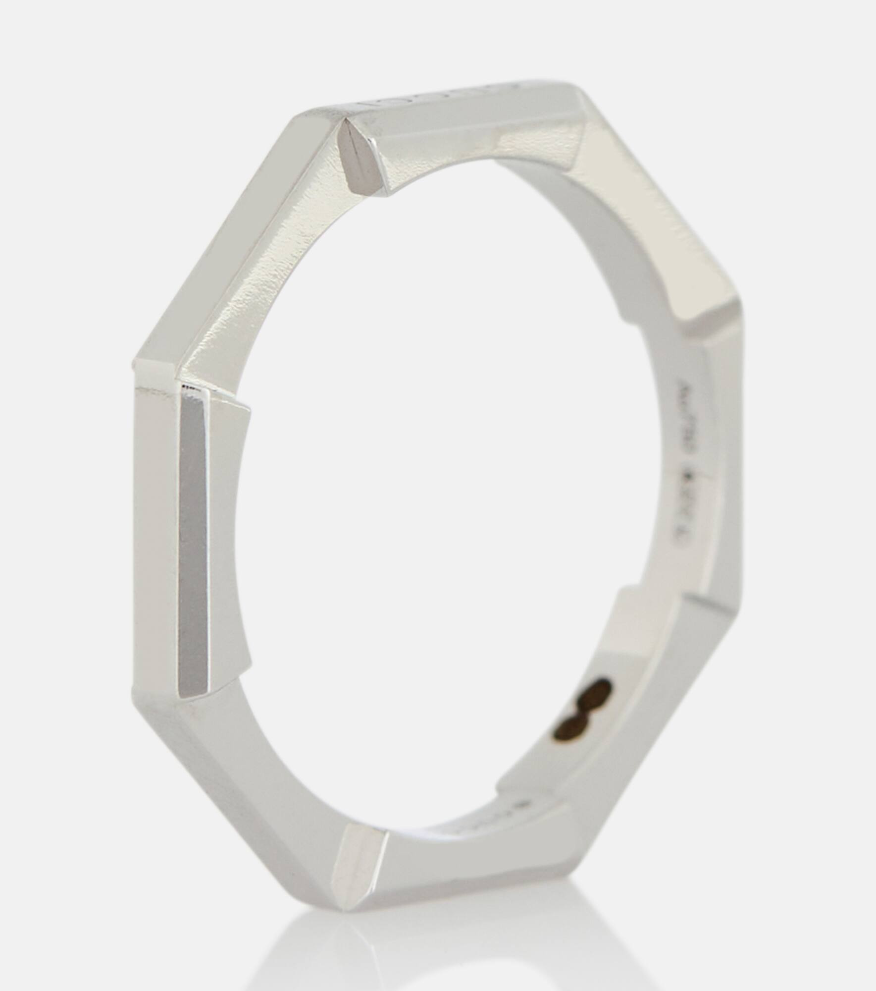 Link To Love 18kt white gold ring - 5