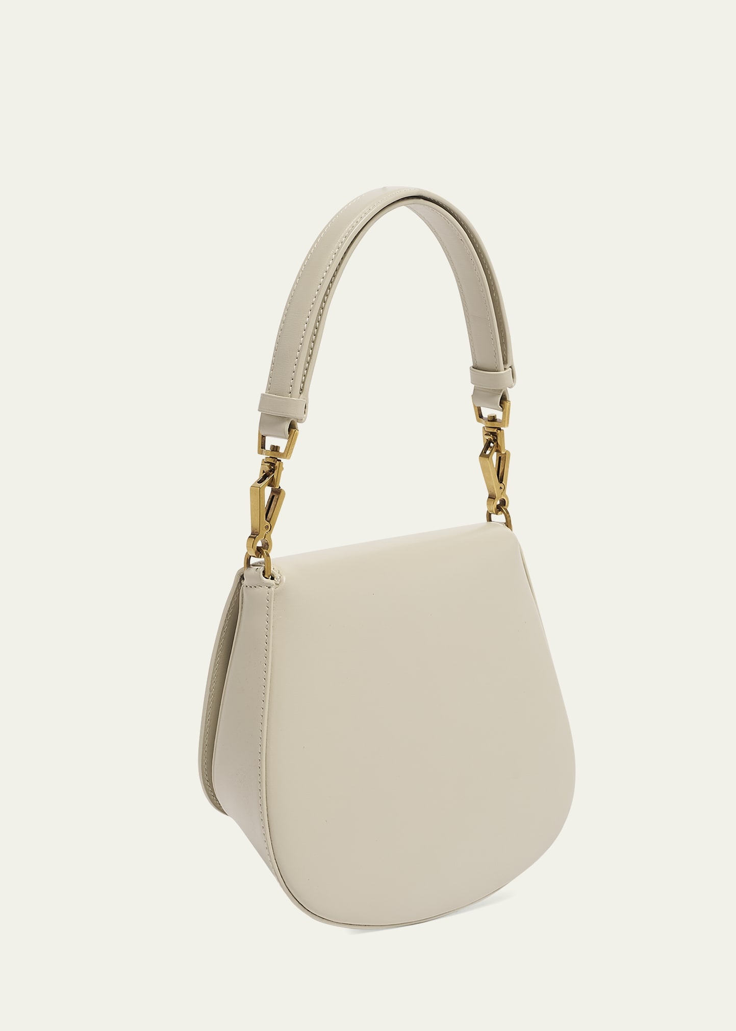 Mini YSL Top-Handle Bag in Calfskin Leather - 3