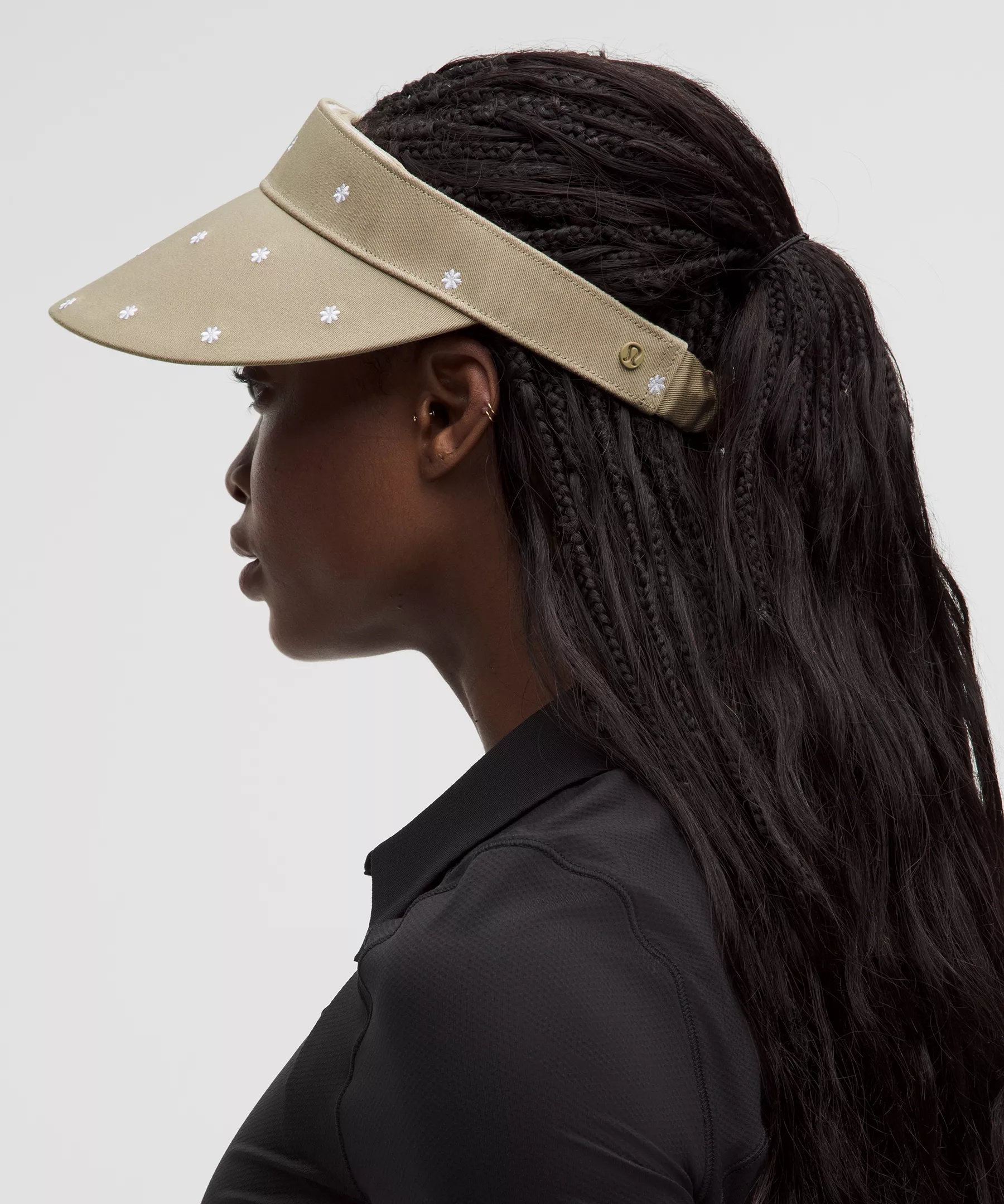 Women's Removable Sweatband Cotton Twill Visor - 3