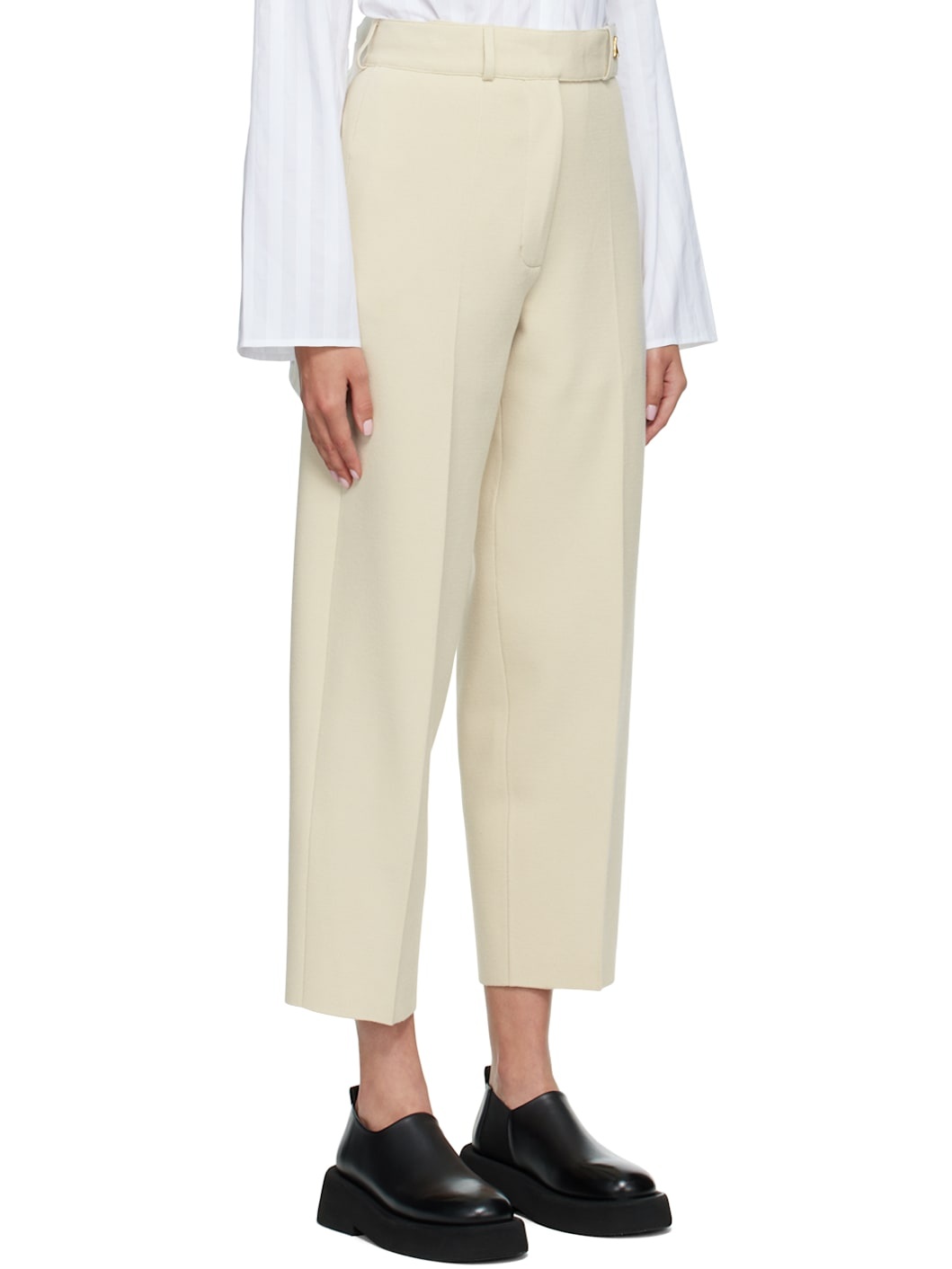 Beige Madeleine Trousers - 2