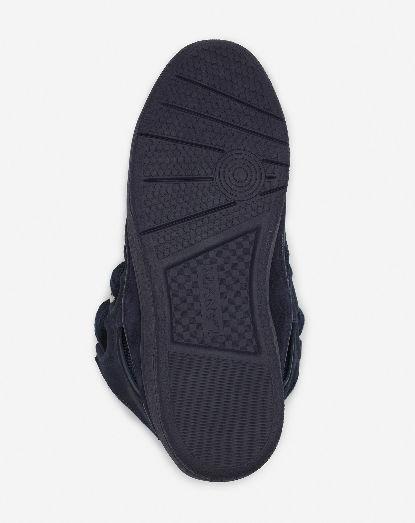 LEATHER CURB SNEAKERS - 6