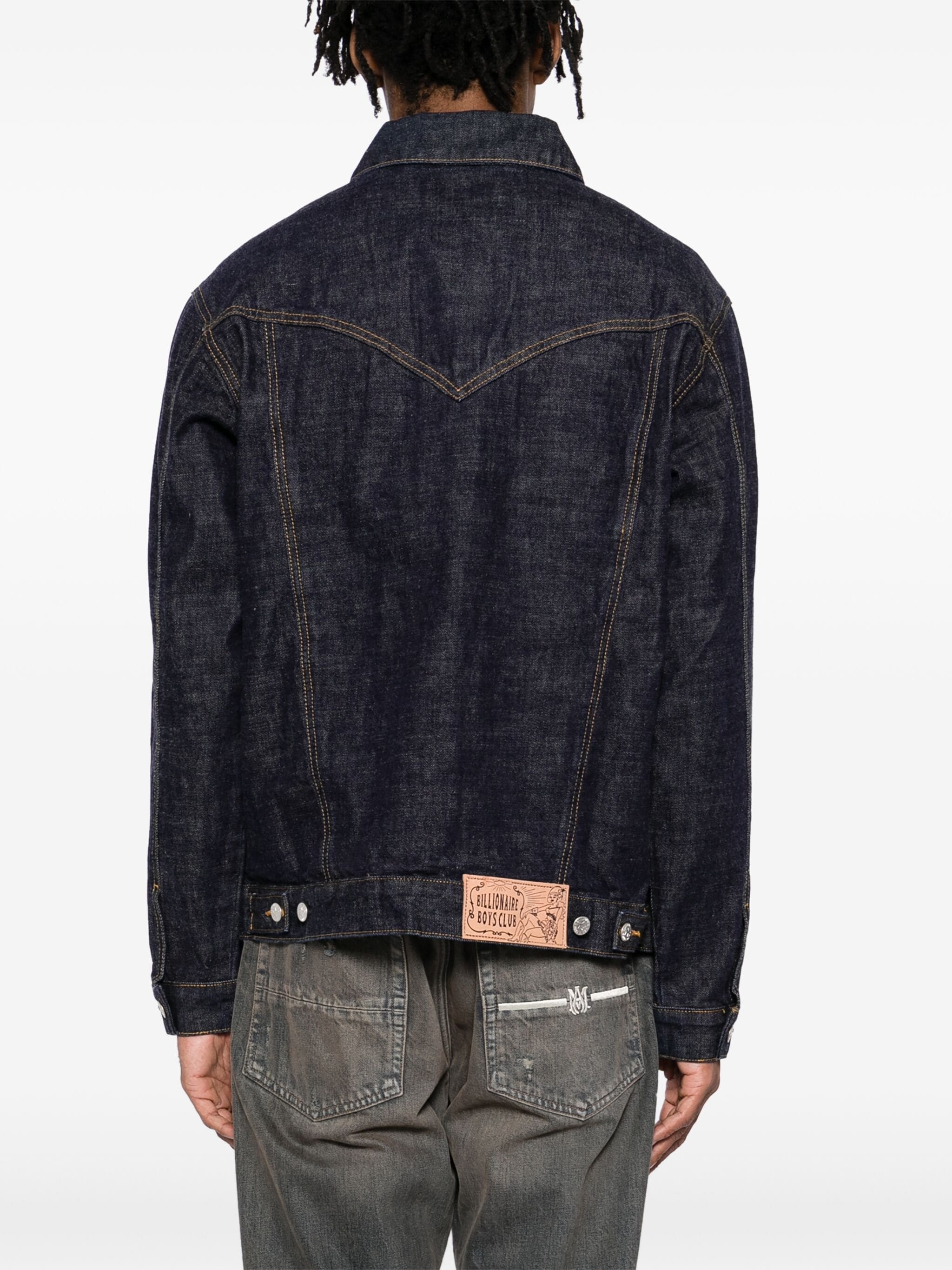 EMBROIDERED DENIM JACKET - 4
