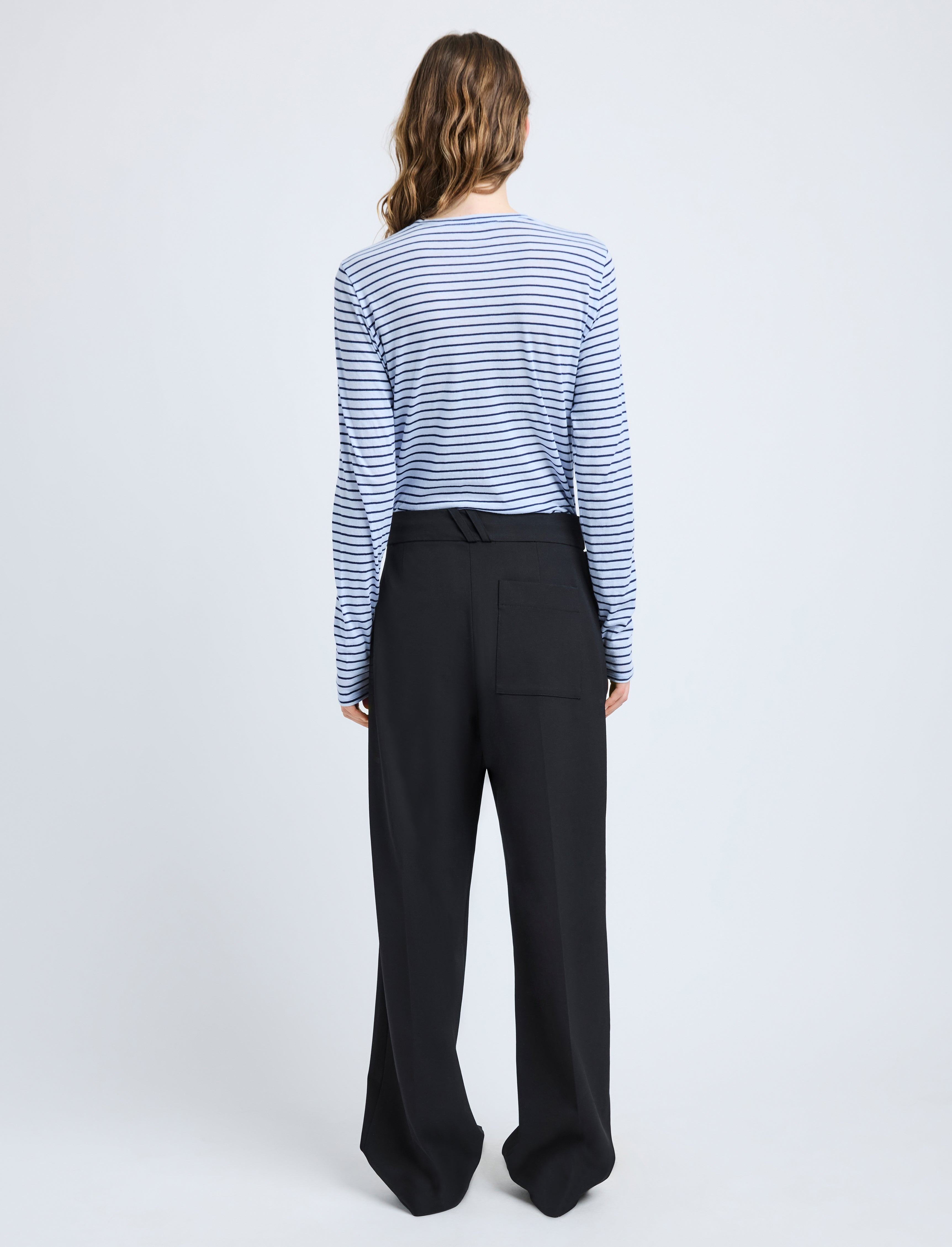Mia T-Shirt in Cotton Stripe Jersey - 5