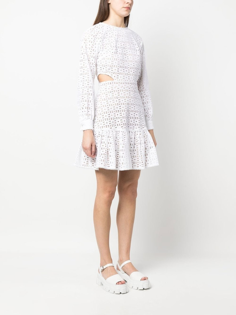 floral eyelet cut-out dress 3