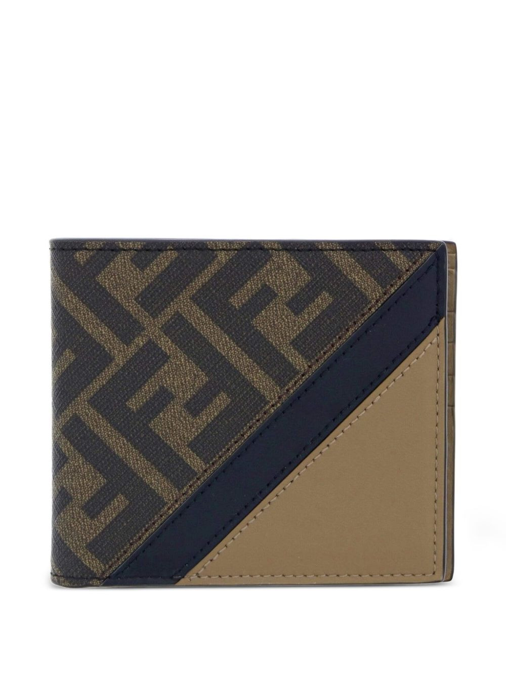 FF-pattern leather wallet - 2