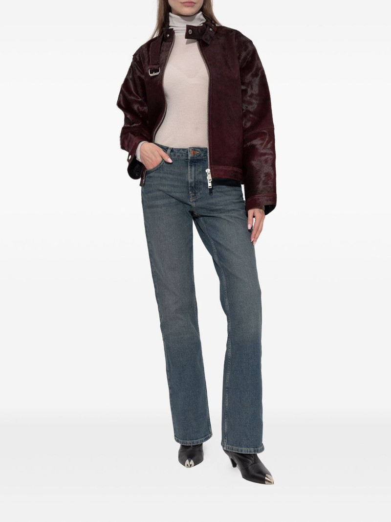 SAMSØE SAMSØE Salita buckle-detail zip-up jacket outlook