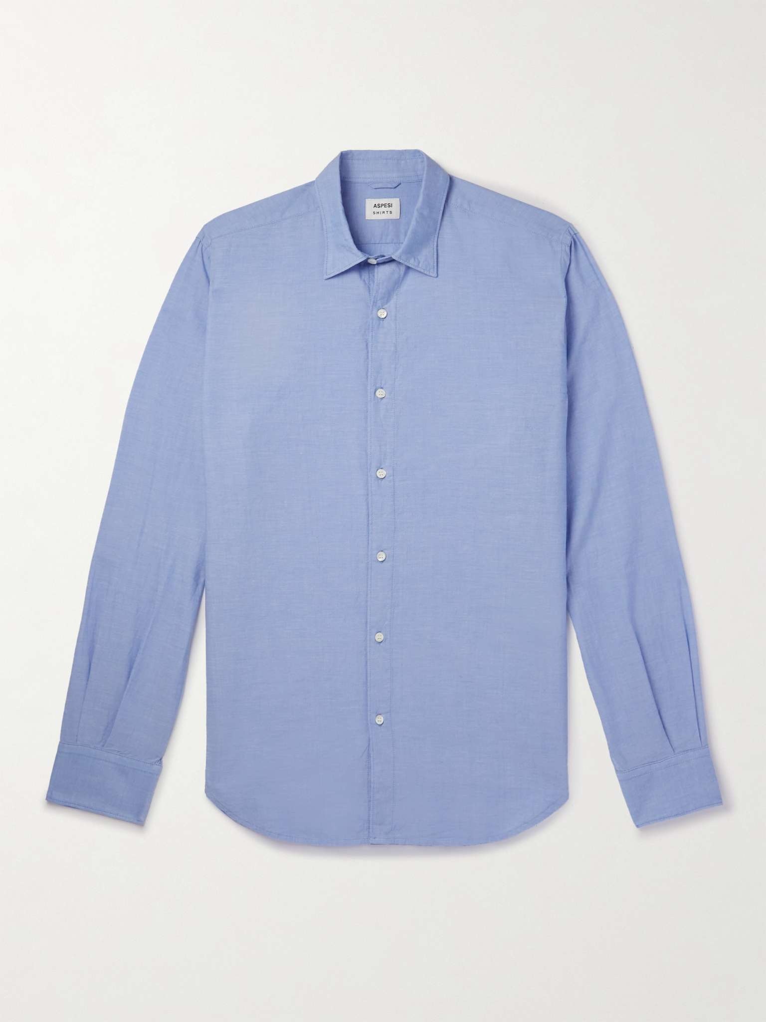 Slub Cotton-Chambray Shirt - 1