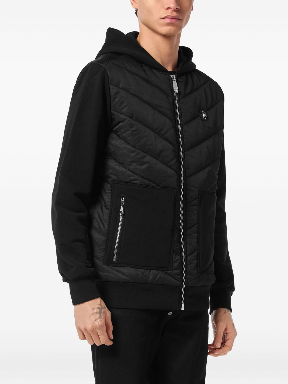 quilted hooded jacket - 3