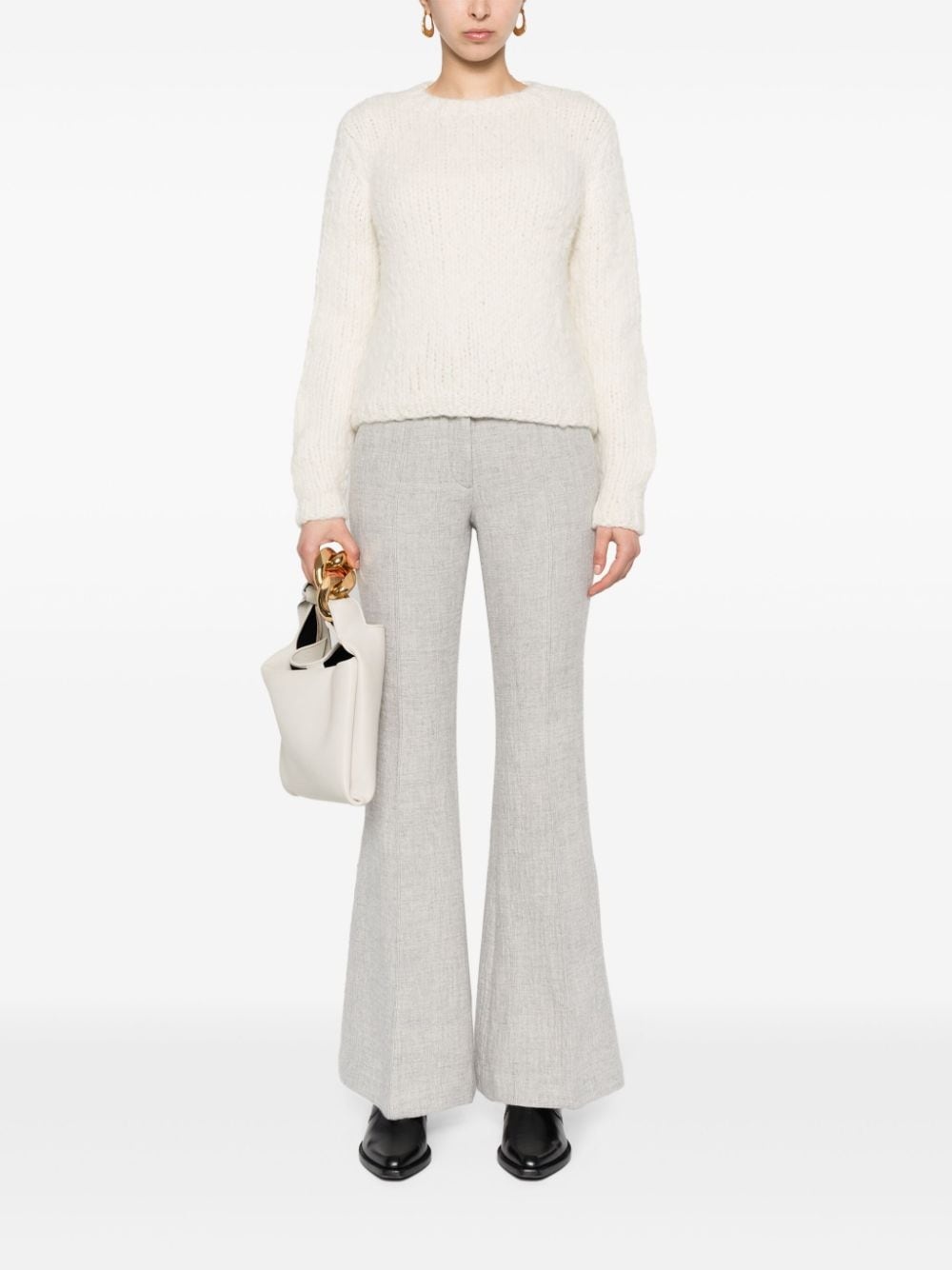 Rhein flared seam-detail flared trousers - 2