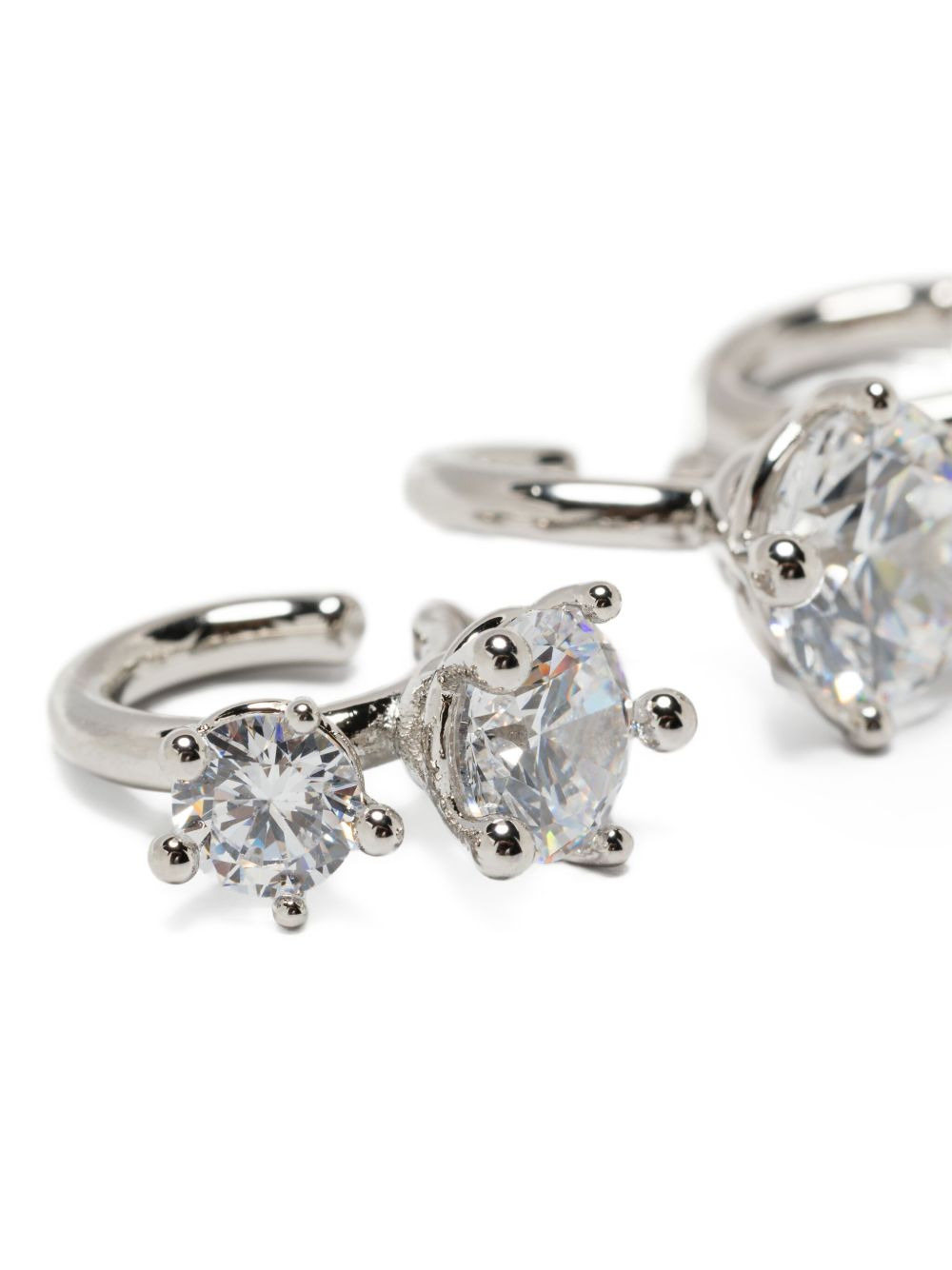 crystal-embellished ear cuff set (set of three) - 3